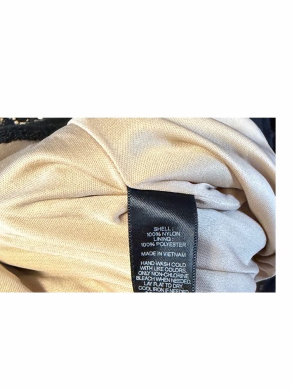 Express Black Lace Bomber Jacket - Picture 6 of 6